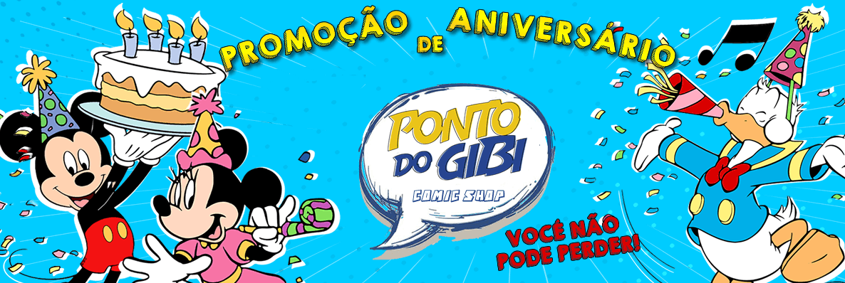 Mega promoção de aniversário